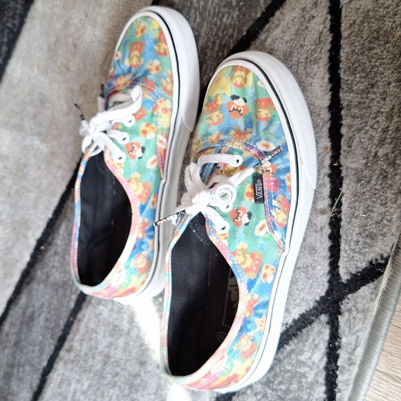 Rare super mario bros game over nintendo vans size 7.5 womens - Picture 3 of 8